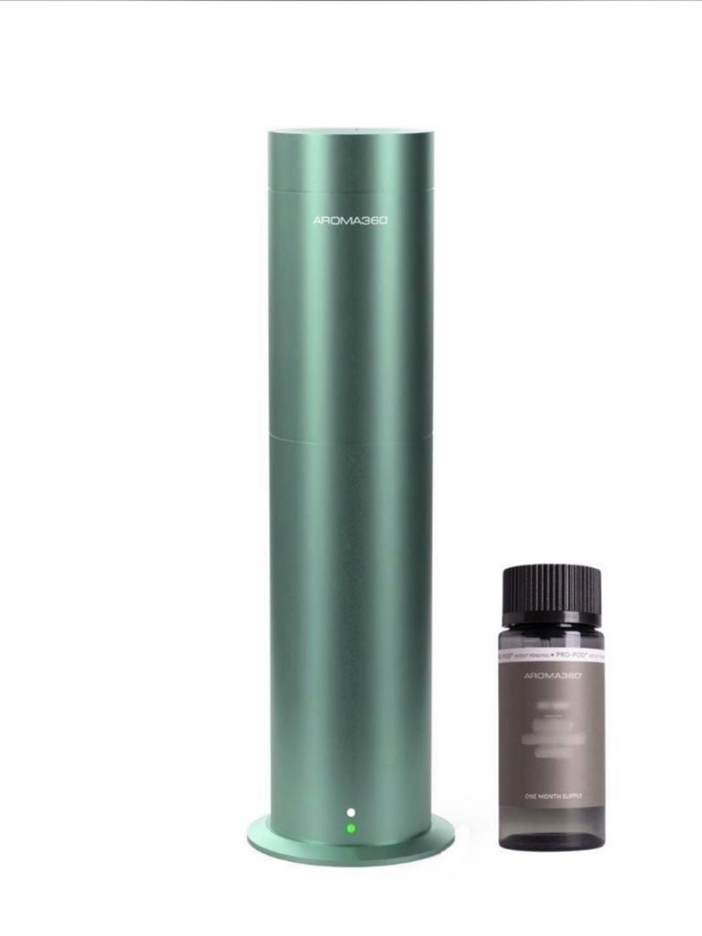 Aroma360 Mini Pro Scent Diffuser and mystery scent- Green NIB